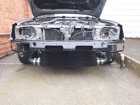 Nissan crash bar modification