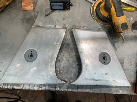 Ford sail panel fabrication